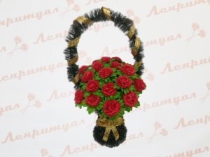 Заказать траурную корзину в Спб