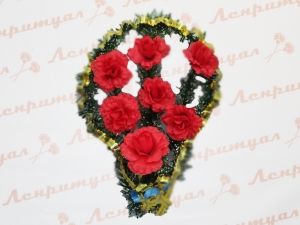 Купить маленькую ритуальную корзину на похороны