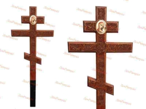 Крест детский с гравировкой 170 см