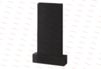 Памятник из гранита вертикальный 60x40x8 см