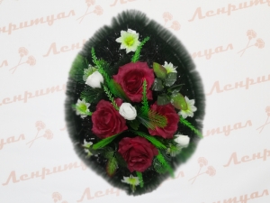 Заказать венок из искусственных цветов