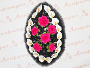 Купить венок из искусственных цветов на кладбище